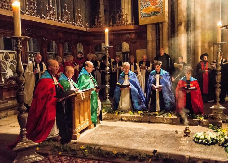 Evensong and Procession at the Shrine of St Cuthbert